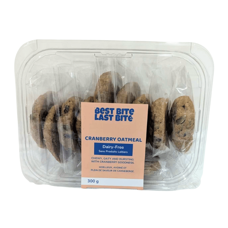 Planted Meals Best Bite Last Bite Mini Cranberry Oatmeal Cookies - 300g