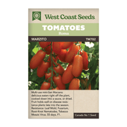 West Coast Seeds Marzito Roma Tomatoes Seeds - 10 Seeds