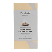 Pure Lovin' Chocolate Vegan White Chocolate Bar - 80g