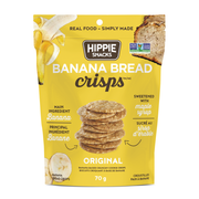 Hippie Snacks Banana Bread Crisps Original - 70g