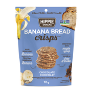 Hippie Snacks Banana Bread Crisps Chocolate - 70g
