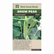 West Coast Seeds Oregon Giant Snow Pea Seeds - 55 Seeds