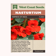 West Coast Seeds Capucine Empress of India Graines - 5g