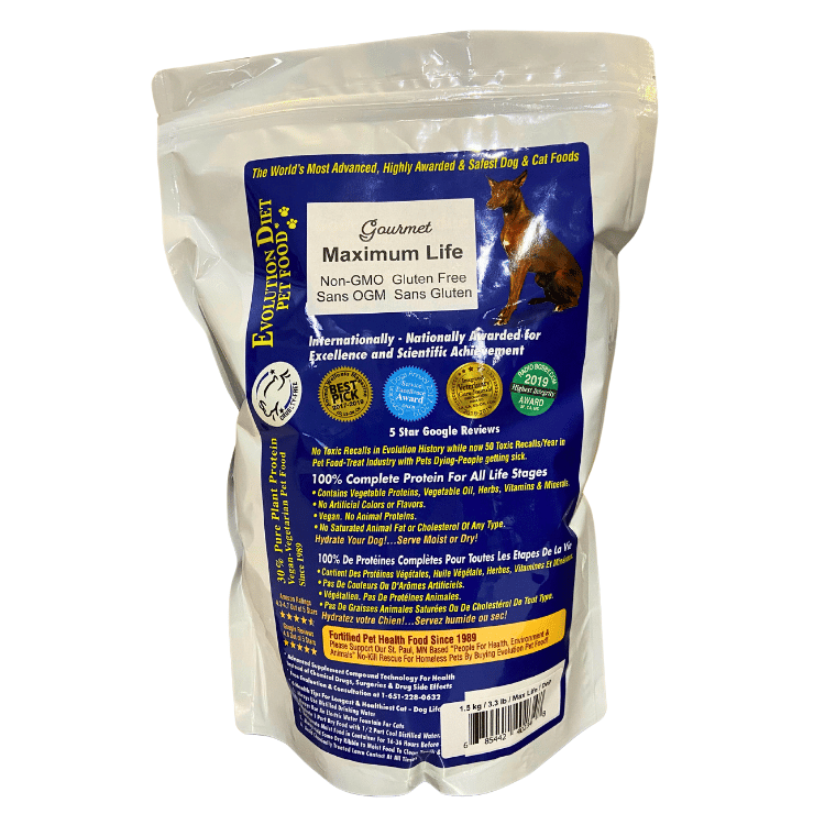 Evolution Diet Maximum Life Gourmet Dog Kibble - 3.3lbs