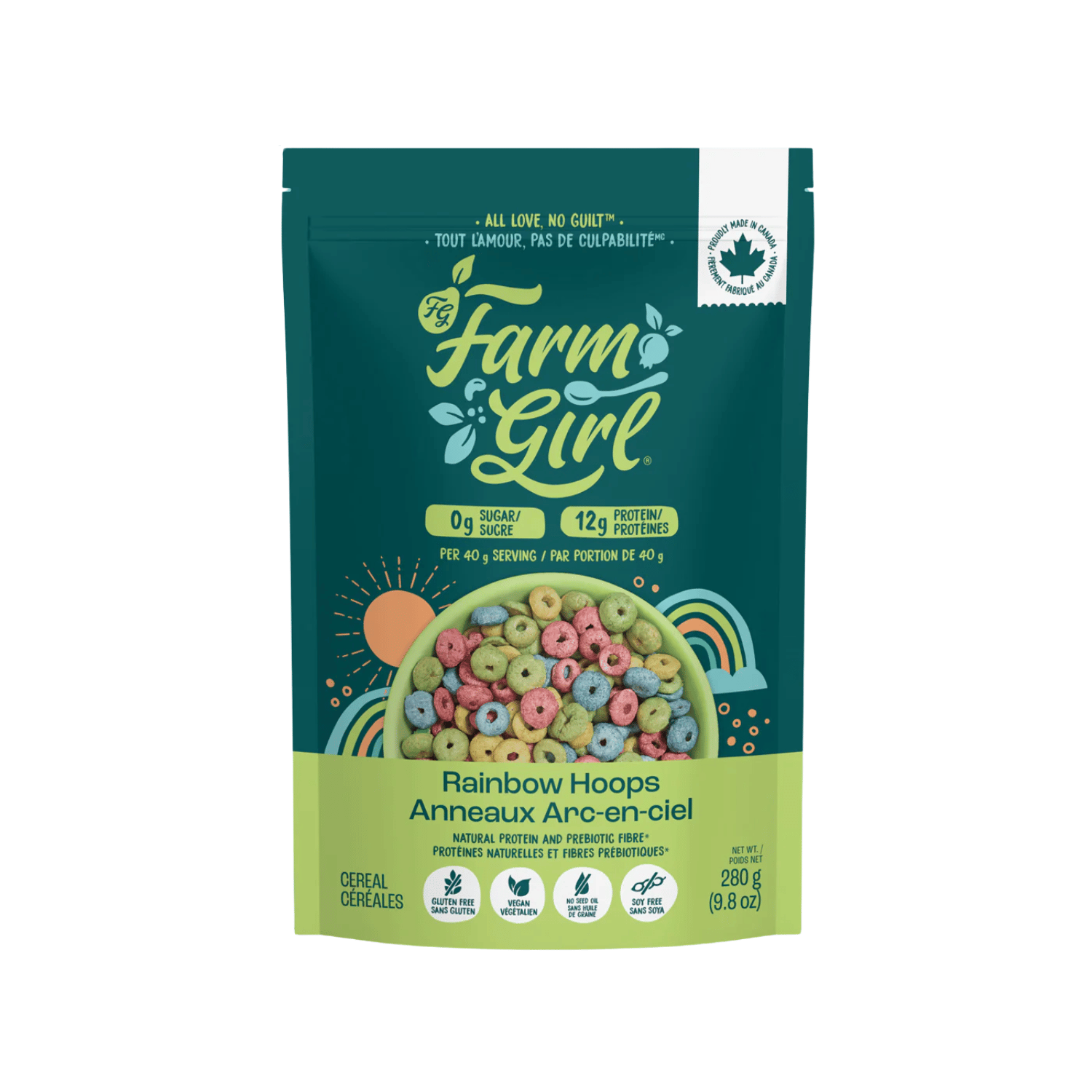 Farm Girl Rainbow Hoops - 280g