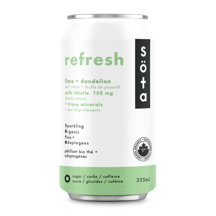 SOTA Refresh (Citron Vert + Pissenlit) - 355ml