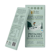 The Good Chocolatier Pistachio & Sea Salt Dark Chocolate - 45g