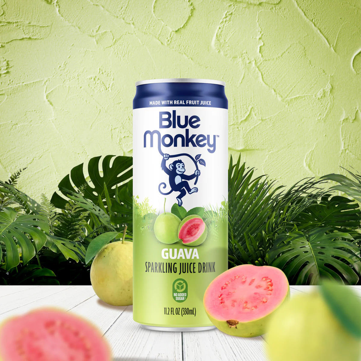 Blue Monkey Sparkling Guava Juice Drink - 330ml