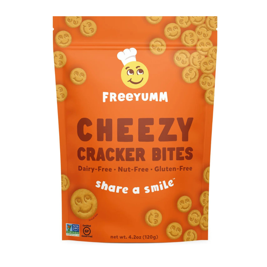 FreeYumm Cheezy Cracker Bites - 120g