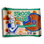 Stroop Club Vegan Biscuits Traditionnels Au Caramel Stroopwafel - 66g