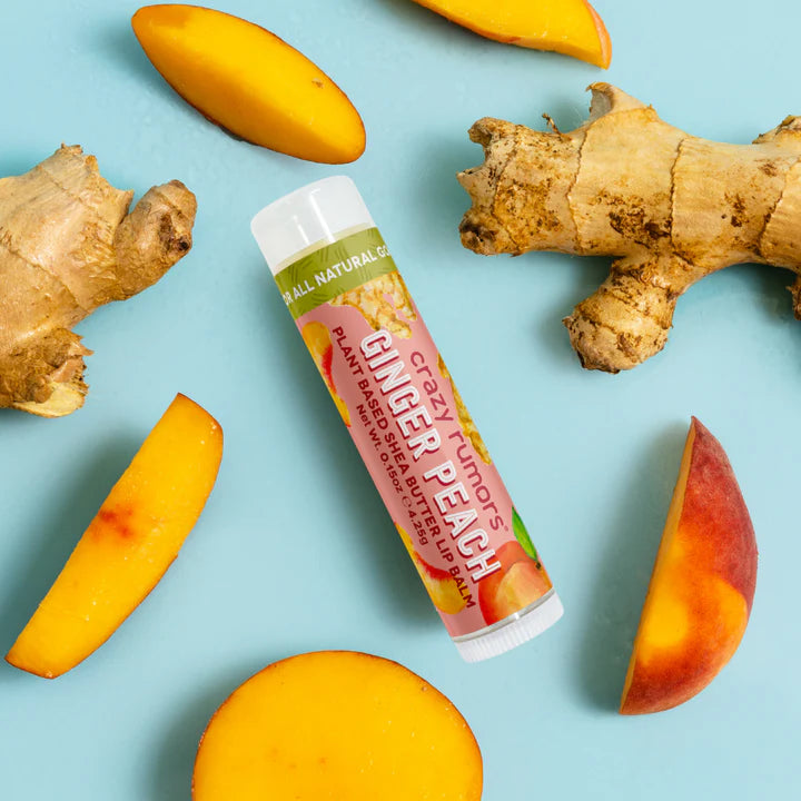 Crazy Rumors Ginger Peach Lip Balm - 4.2g