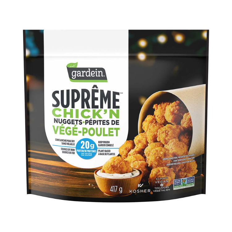 Gardein Supreme Chick'n Nuggets - 417g