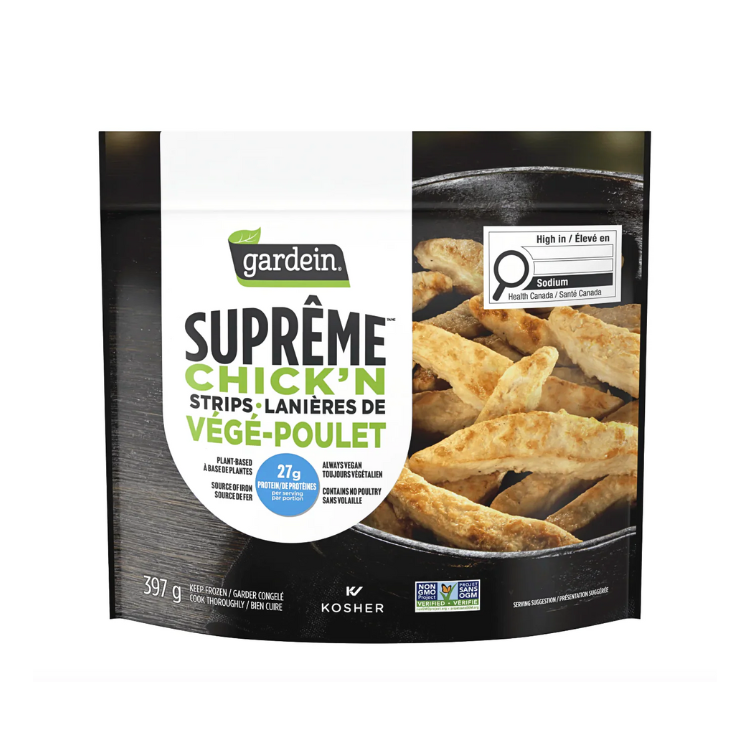Gardein Supreme Chick'n Strips - 397g