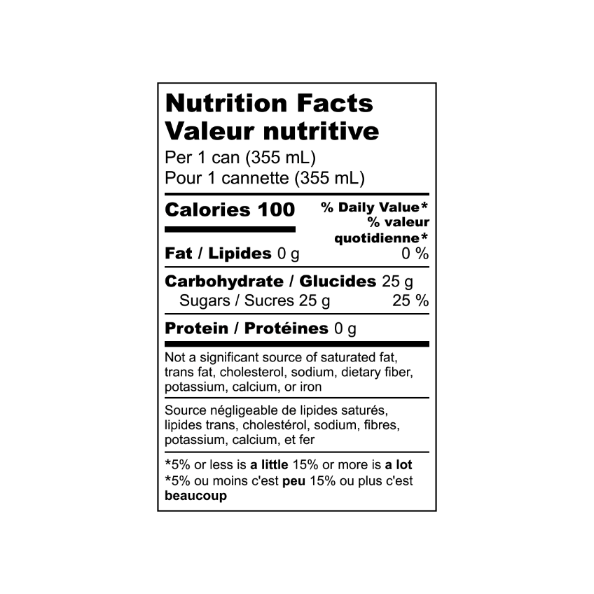 Not Too Sweet Craft Soda Ginger Beer - 355ml