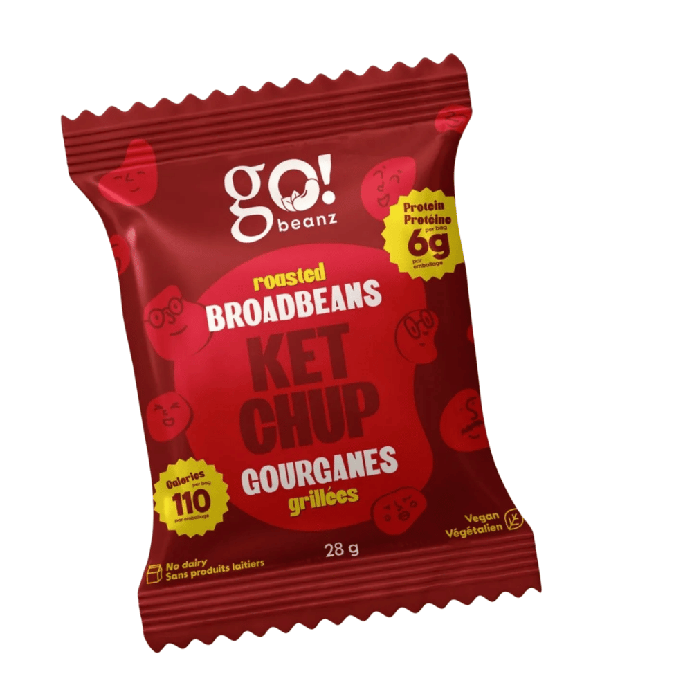 Go! Beanz Ketchup Roasted Broad Beans - 28g