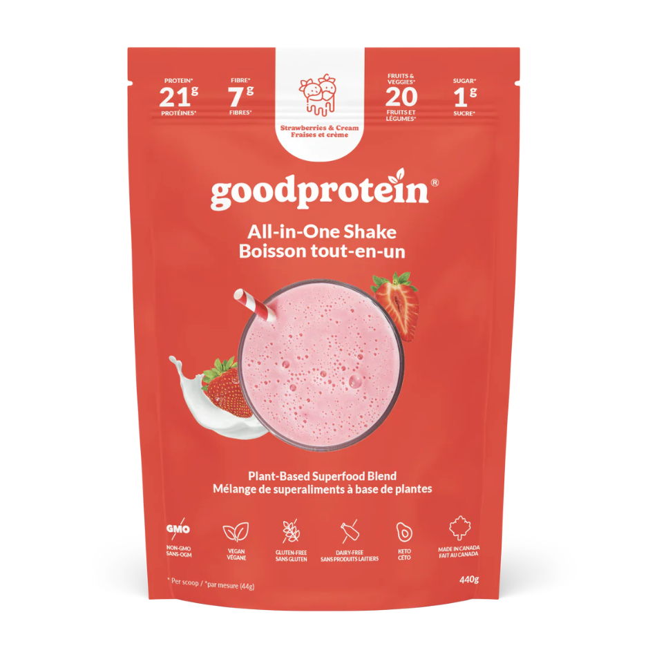 Good Protein Strawberries & Cream Protein Powder - 440g