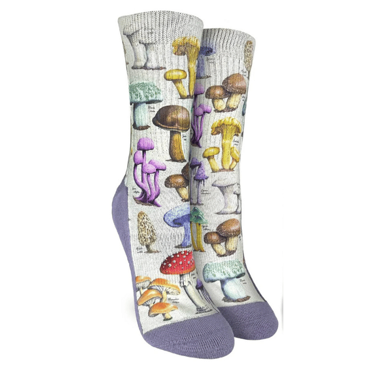 Good Luck Sock Morphology of Mushrooms Socks