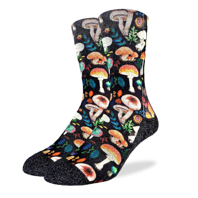 Good Luck Sock Mushrooms Socks