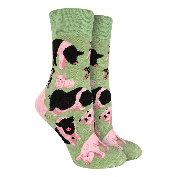 Good Luck Sock Pigs Socks
