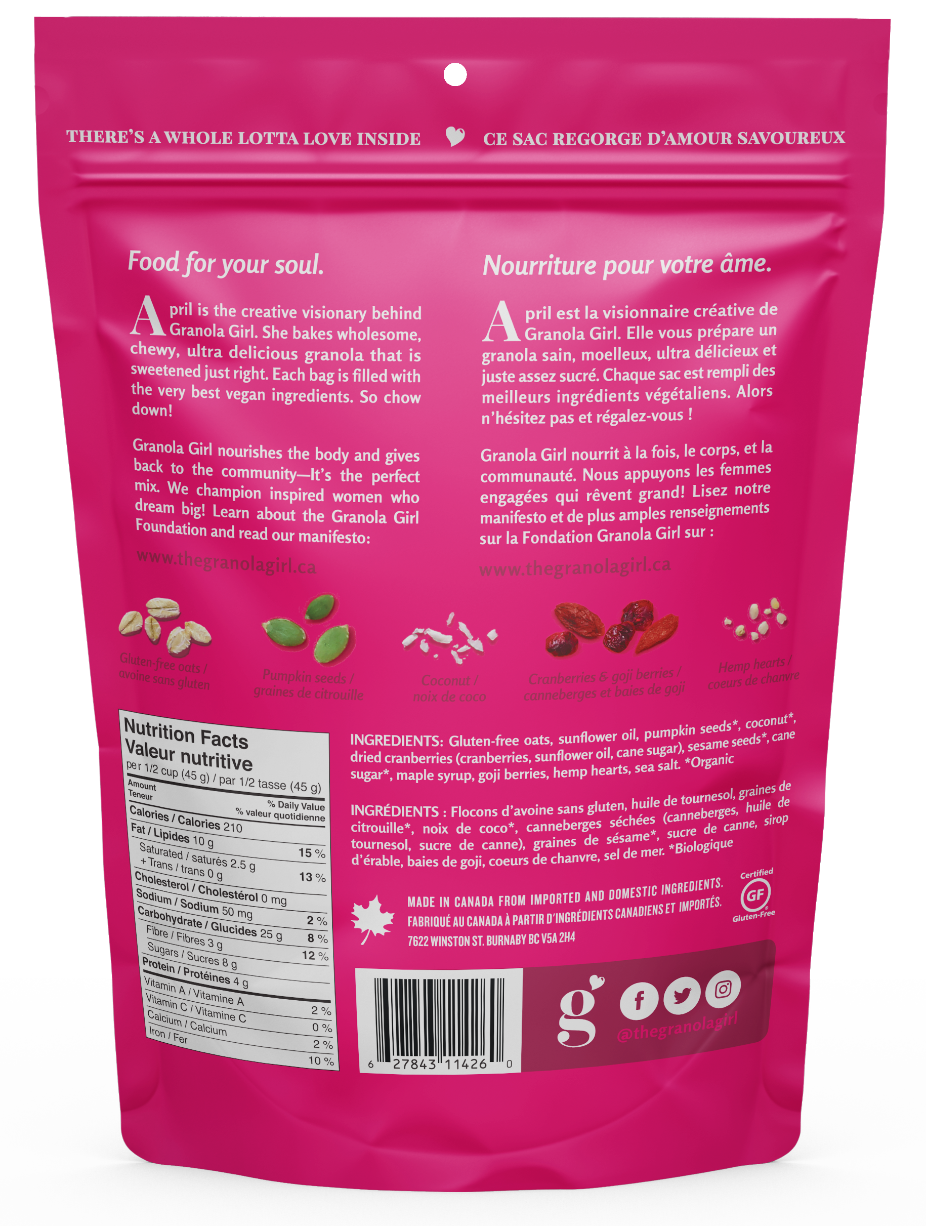 Granola Girl Granola Original - 320g