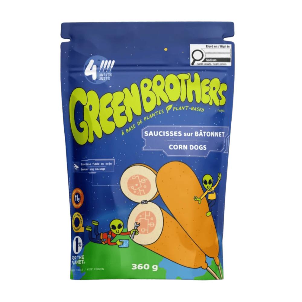 Green Brothers Corn Dogs - 360g