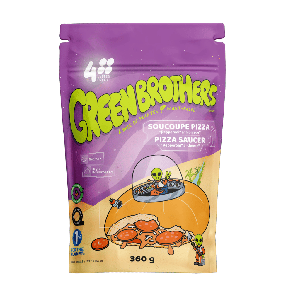 Green Brothers Pizza Saucers - 360g