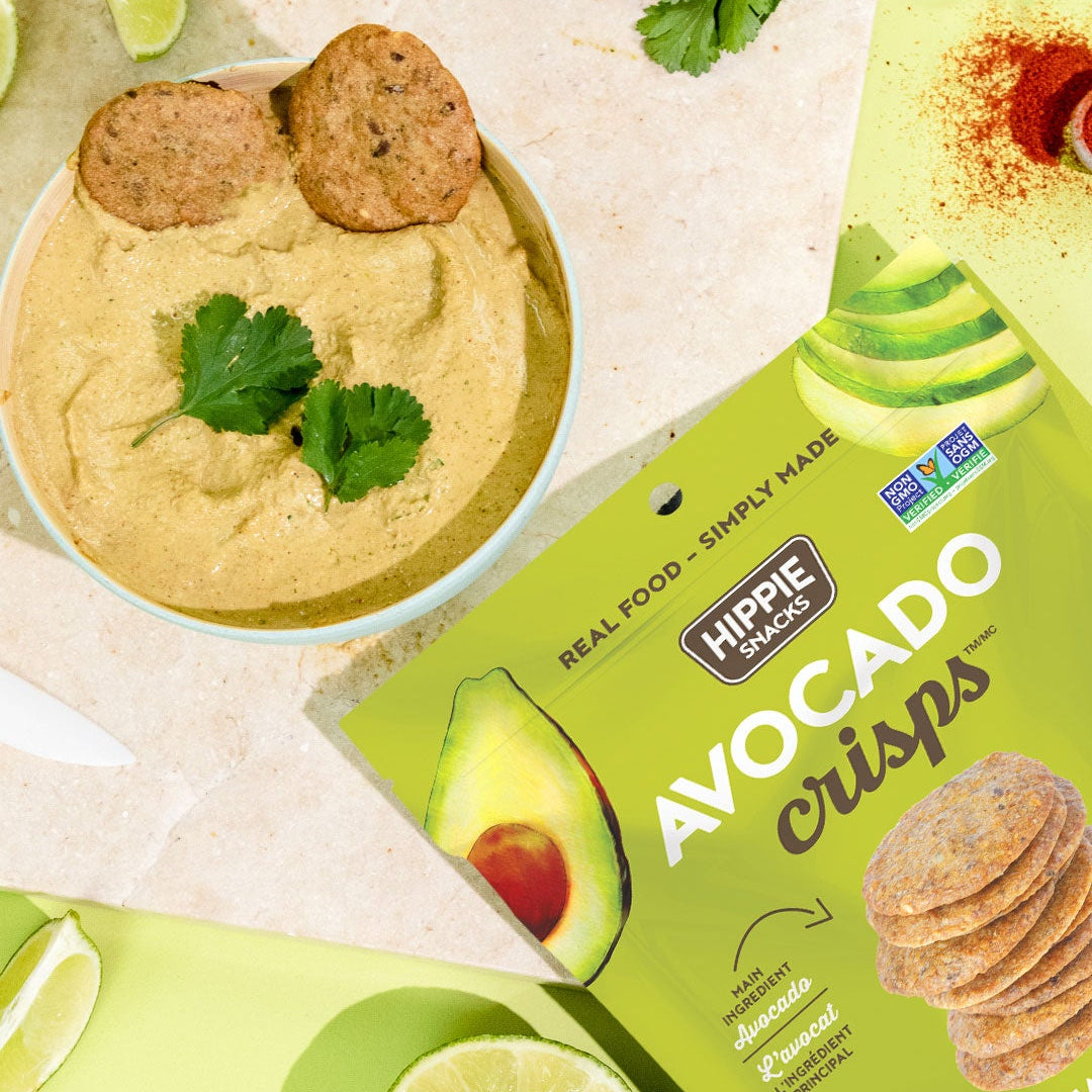 Hippie Snacks Guacamole Avocado Crisps - 70g
