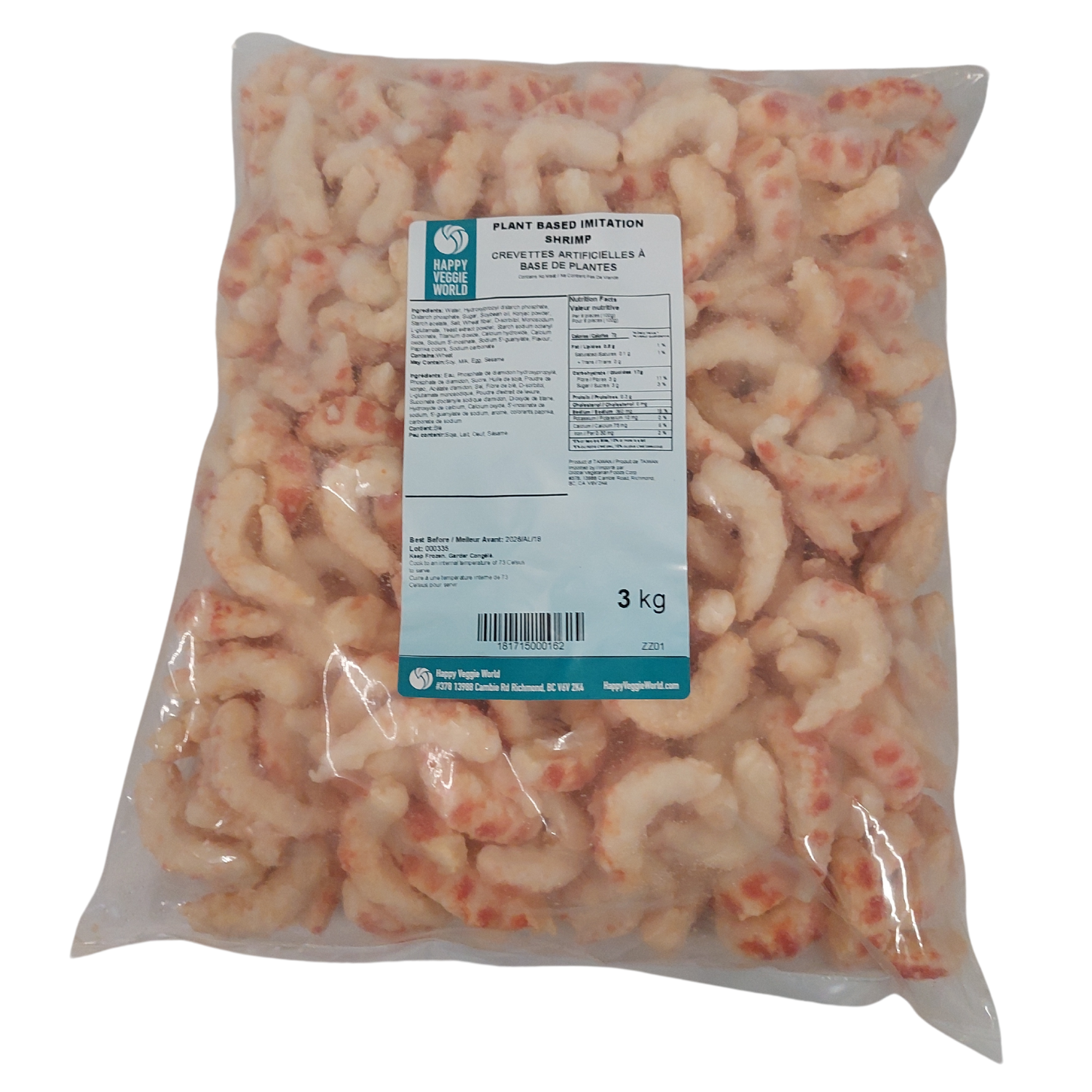 Happy Veggie World Crevettes - 300g