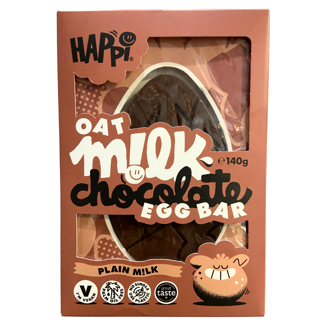 Happi Plain Oat Milk Easter Egg Bar - 140g