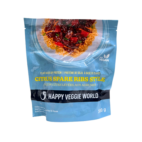 Happy Veggie World Citrus Spare Ribs - 300g