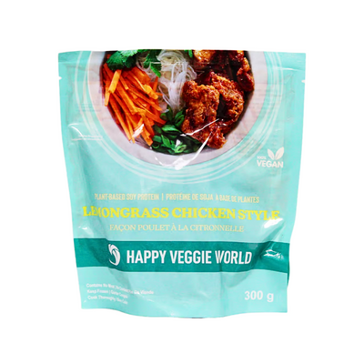 Happy Veggie World Poussin à la citronnelle - 300g