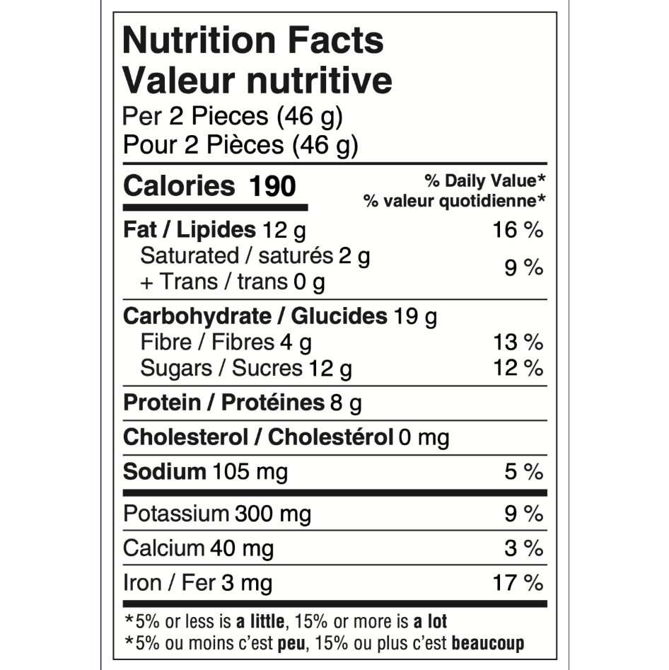 Not Bad Snacks Hazelnut Nut Butter Bites - 46g