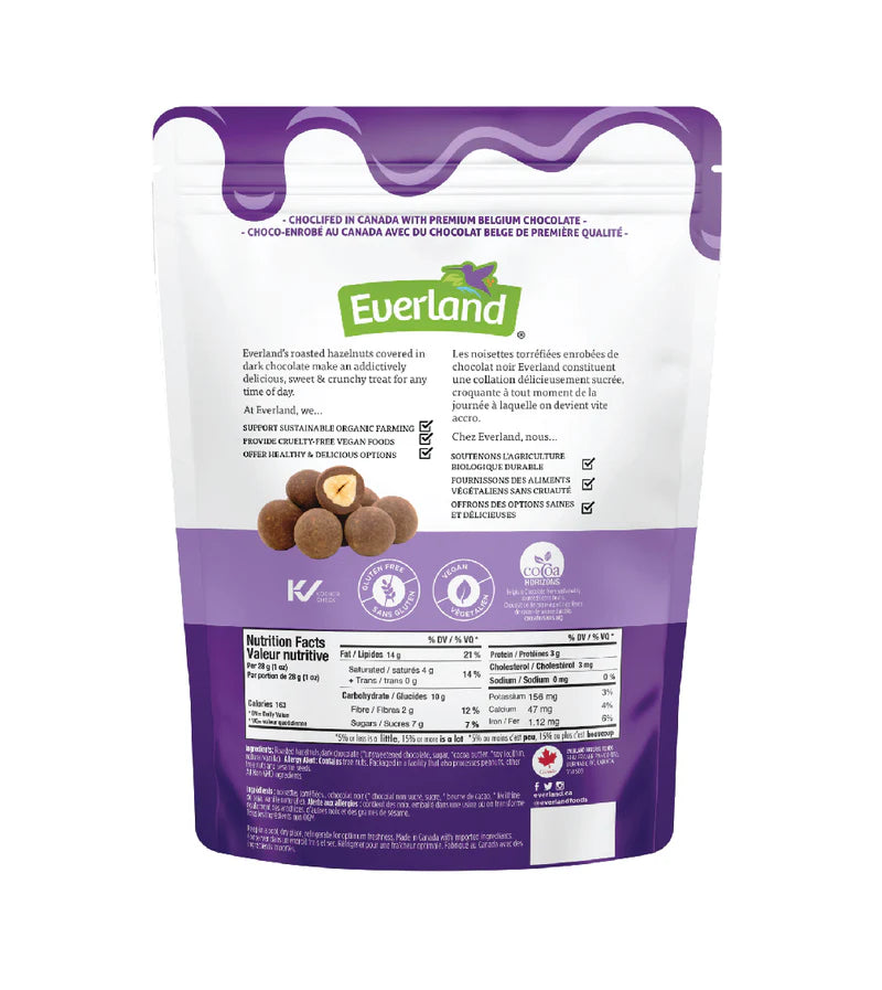 Everland Chocolate Covered Hazelnuts - 113g