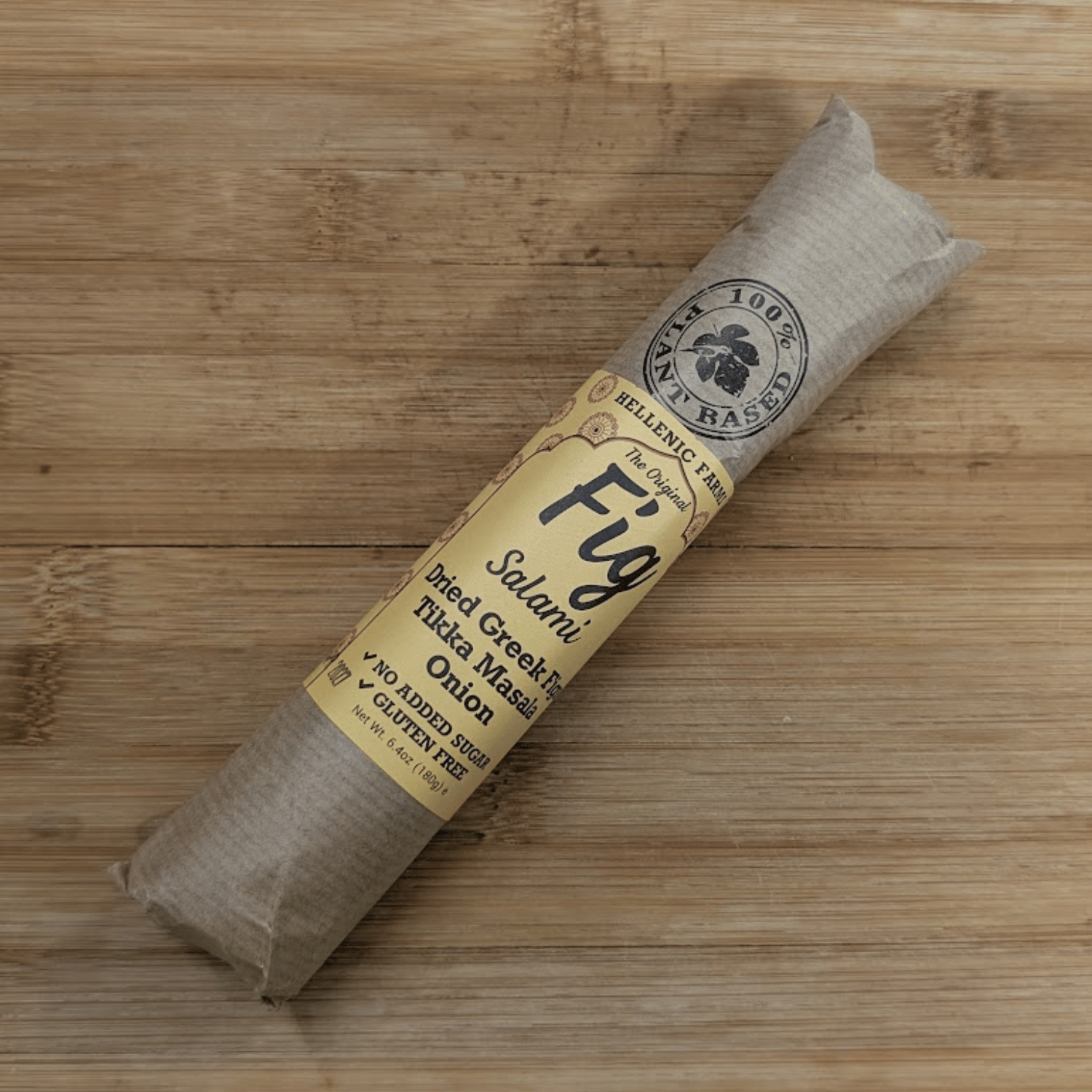 Hellenic Farms Tikka Masala and Onion Fig Salami - 180g