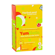 CLEARANCE - Herbaland Lemon Clementine Daily Probiotic Powder Sticks - 30x2g