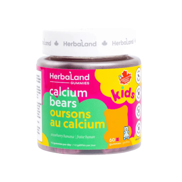 Herbaland Kids Calcium Bears - 60 Gummies