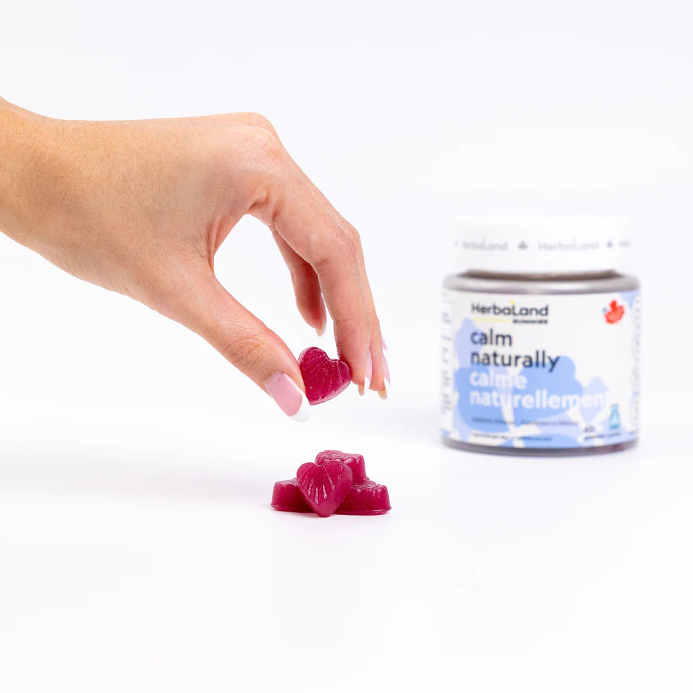 Herbaland Calm Naturally Gummies for Adults - 60 Gummies