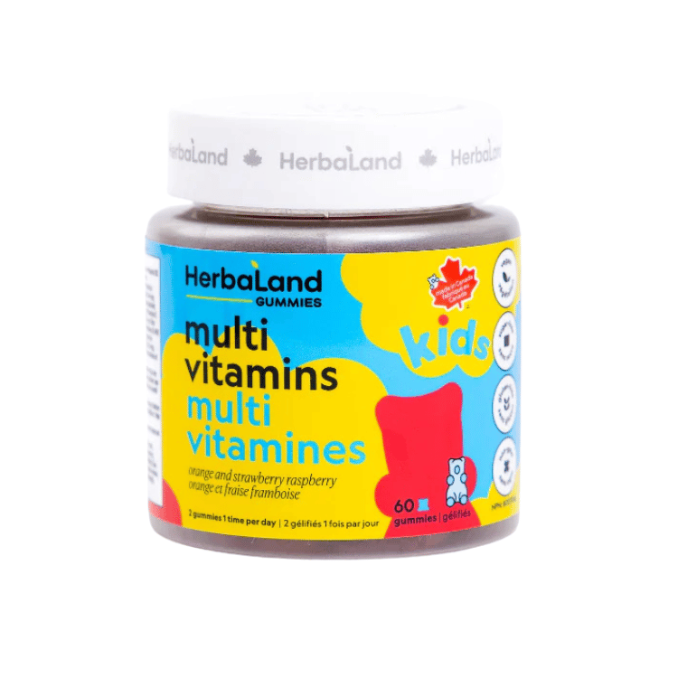 Herbaland Kids Multivitamin Bears - 60 Gummies