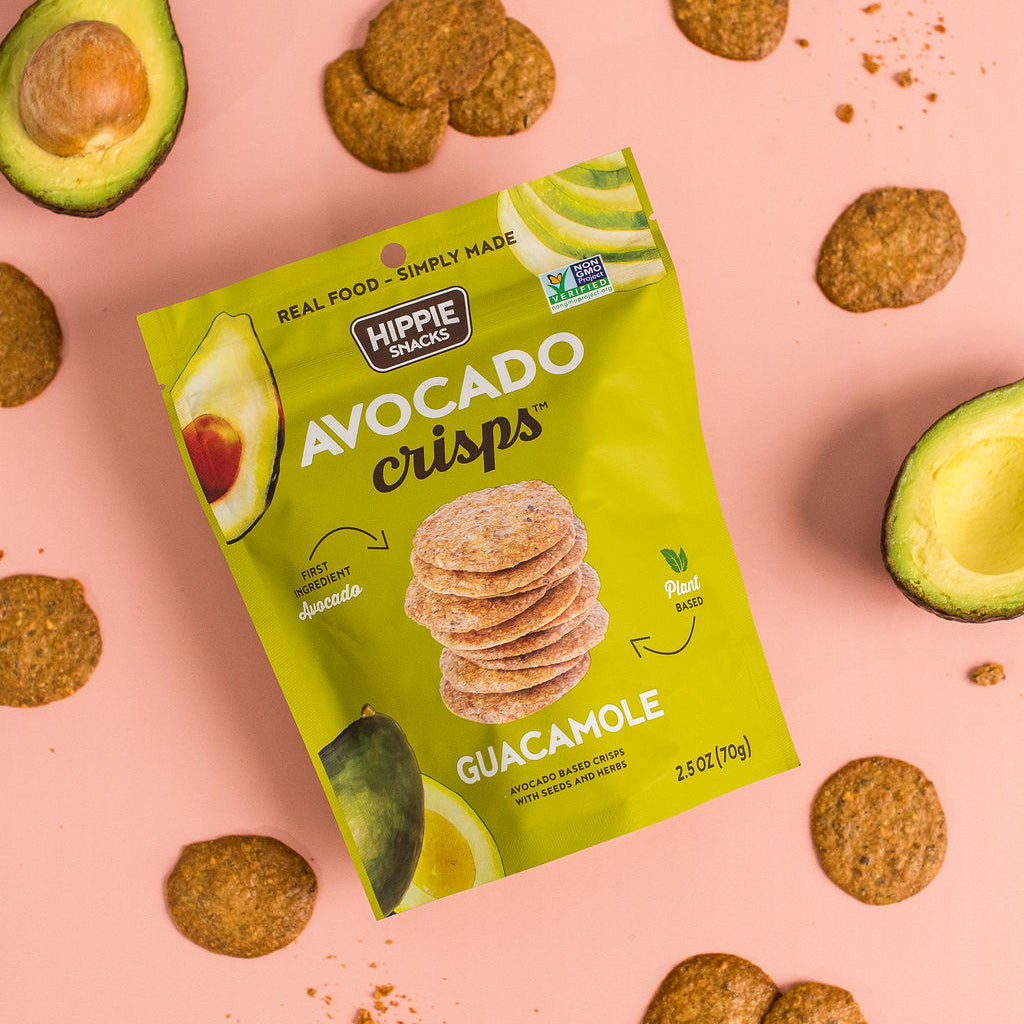 Hippie Snacks Guacamole Avocado Crisps - 70g