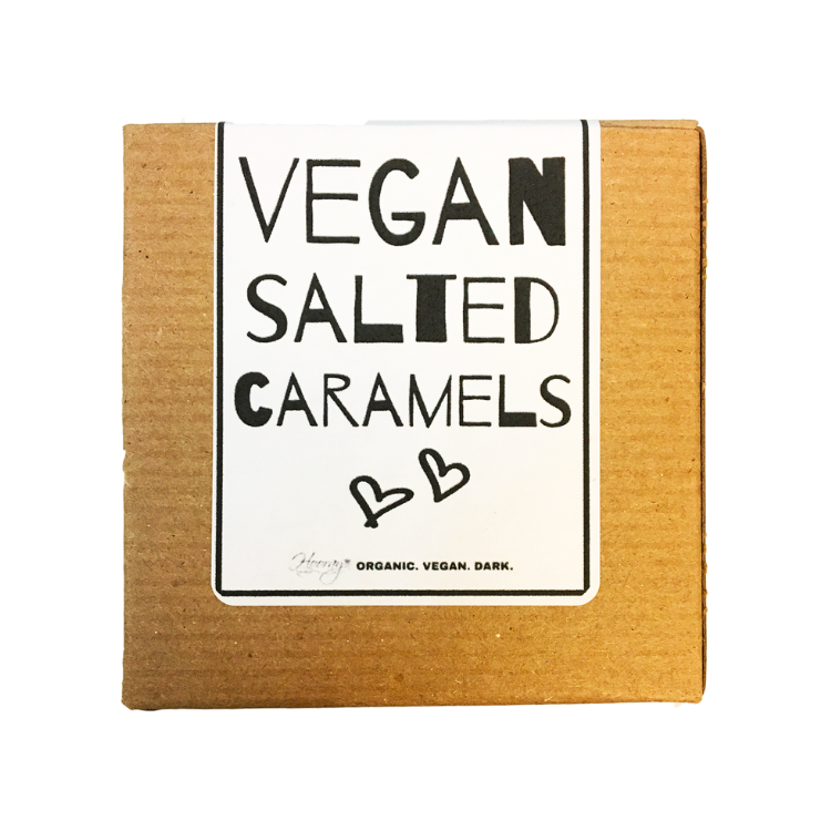 Hooray Truffles Salted Chocolate Dipped Caramels - 66g
