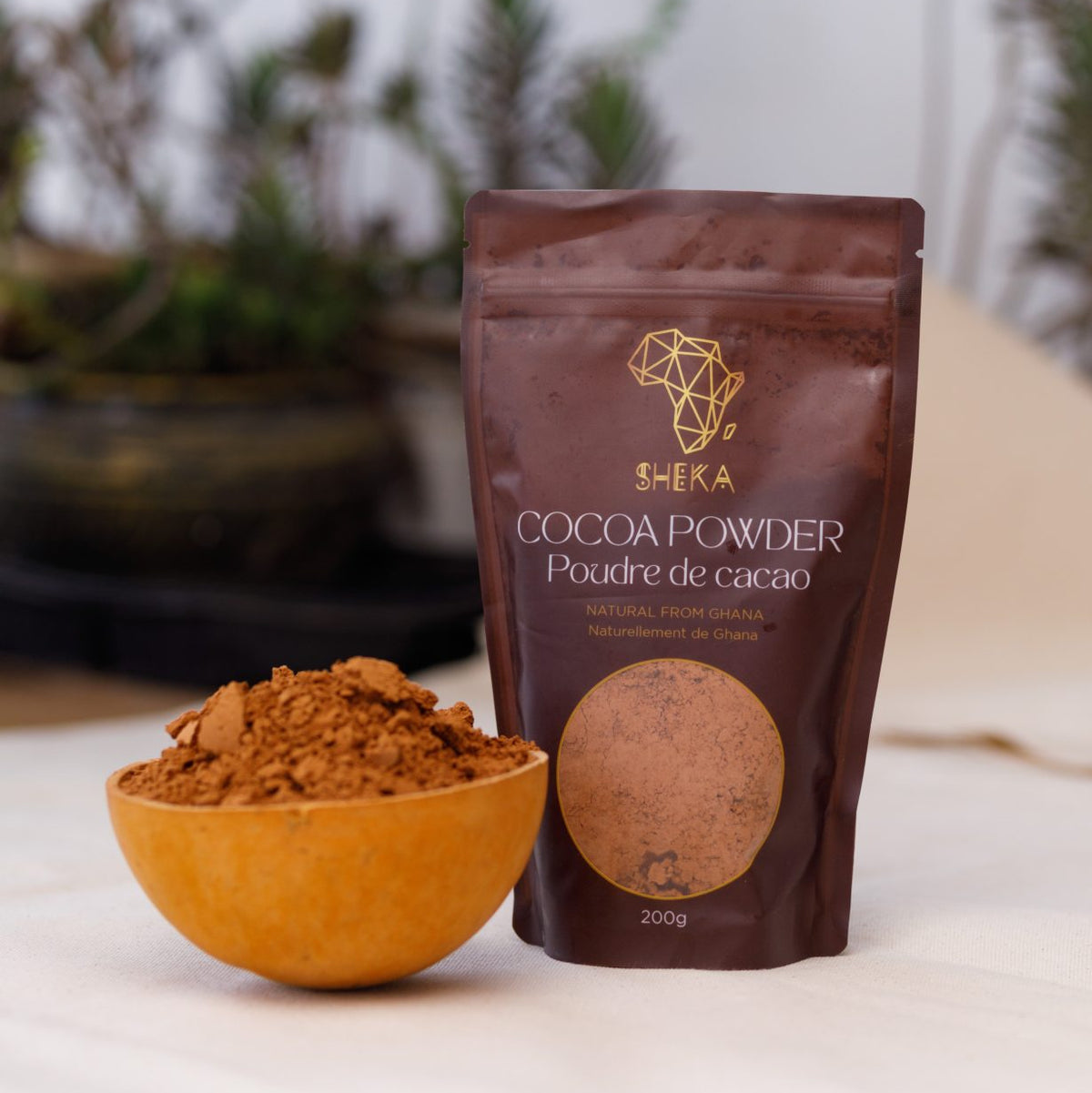 Sheka Cocoa Ghanaian Cocoa Powder- 200g
