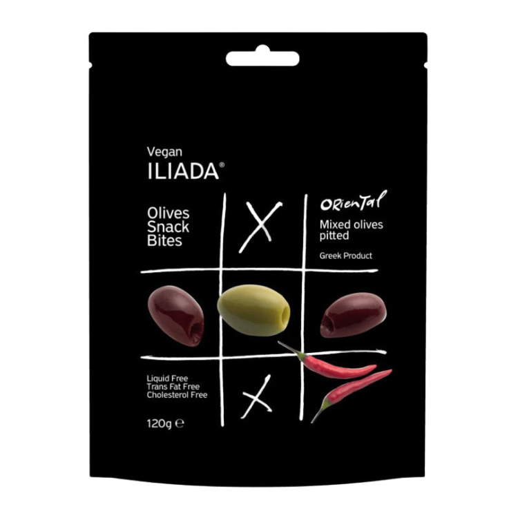 Iliada Oriental Olive Snack Pack - 120g