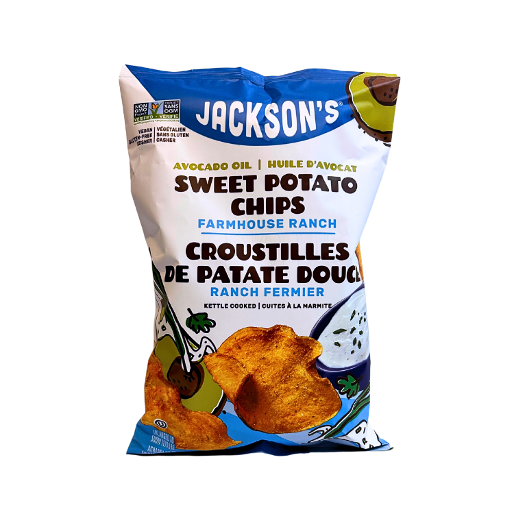 Jackson's Ranch Sweet Potato Chips - 142g