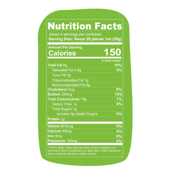 Spudsy Jalapeno Ranch Sweet Potato Poppers - 113g