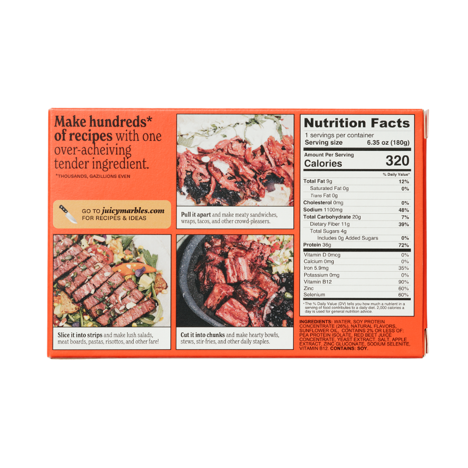Juicy Marbles Meaty Meat Pork-ish Flavour - 180g