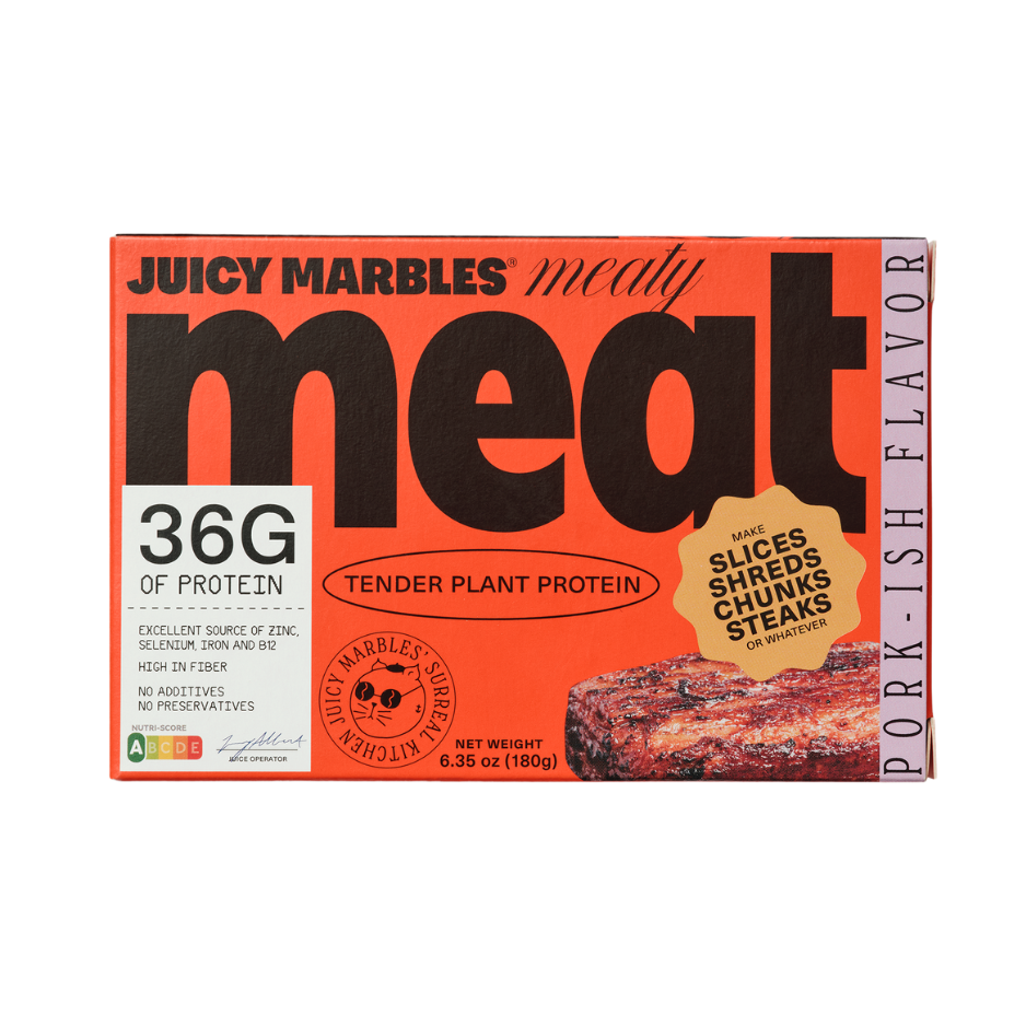 Juicy Marbles Meaty Meat Pork-ish Flavour - 180g