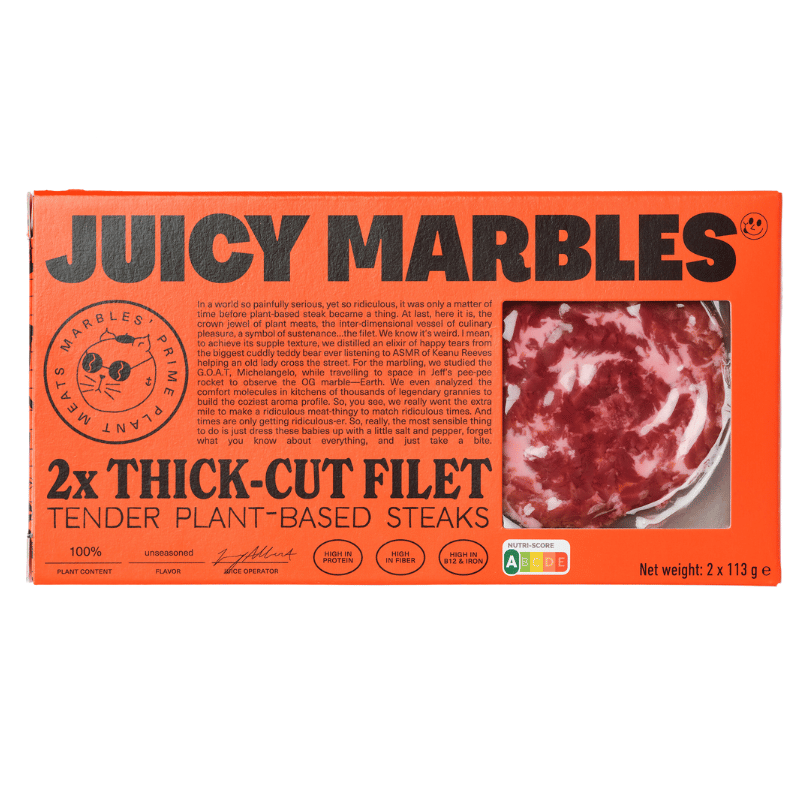 Juicy Marbles 2-Pack Thick-Cut Filet - 2 x 113g