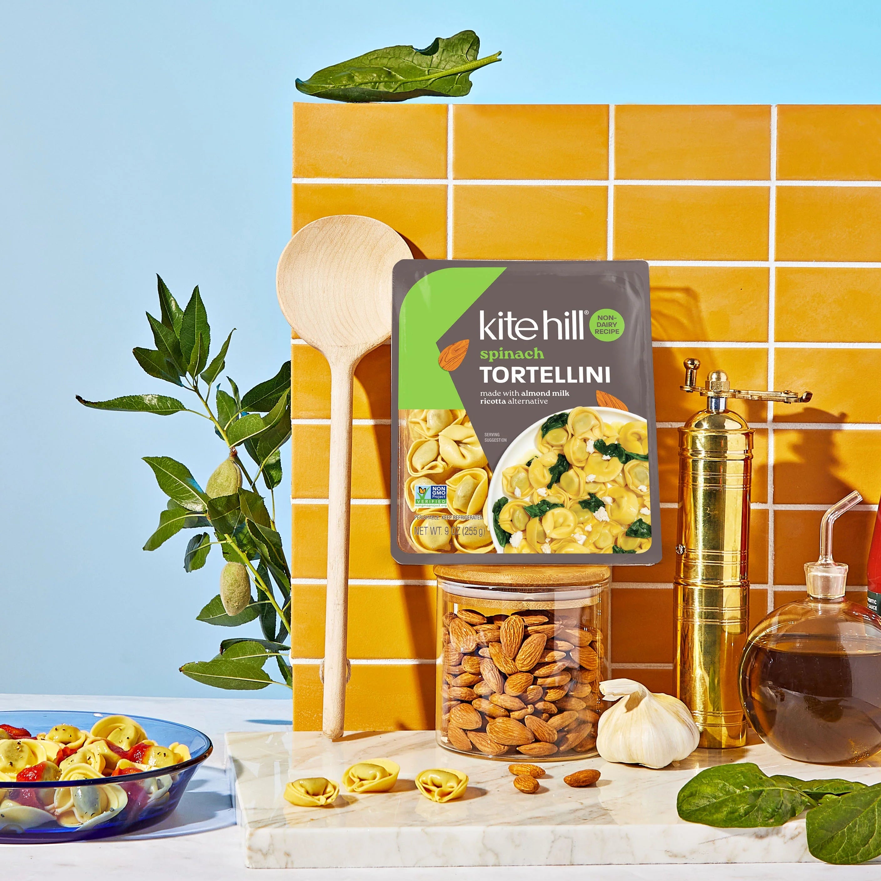 Kite Hill Spinach Ricotta Tortellini - 255g