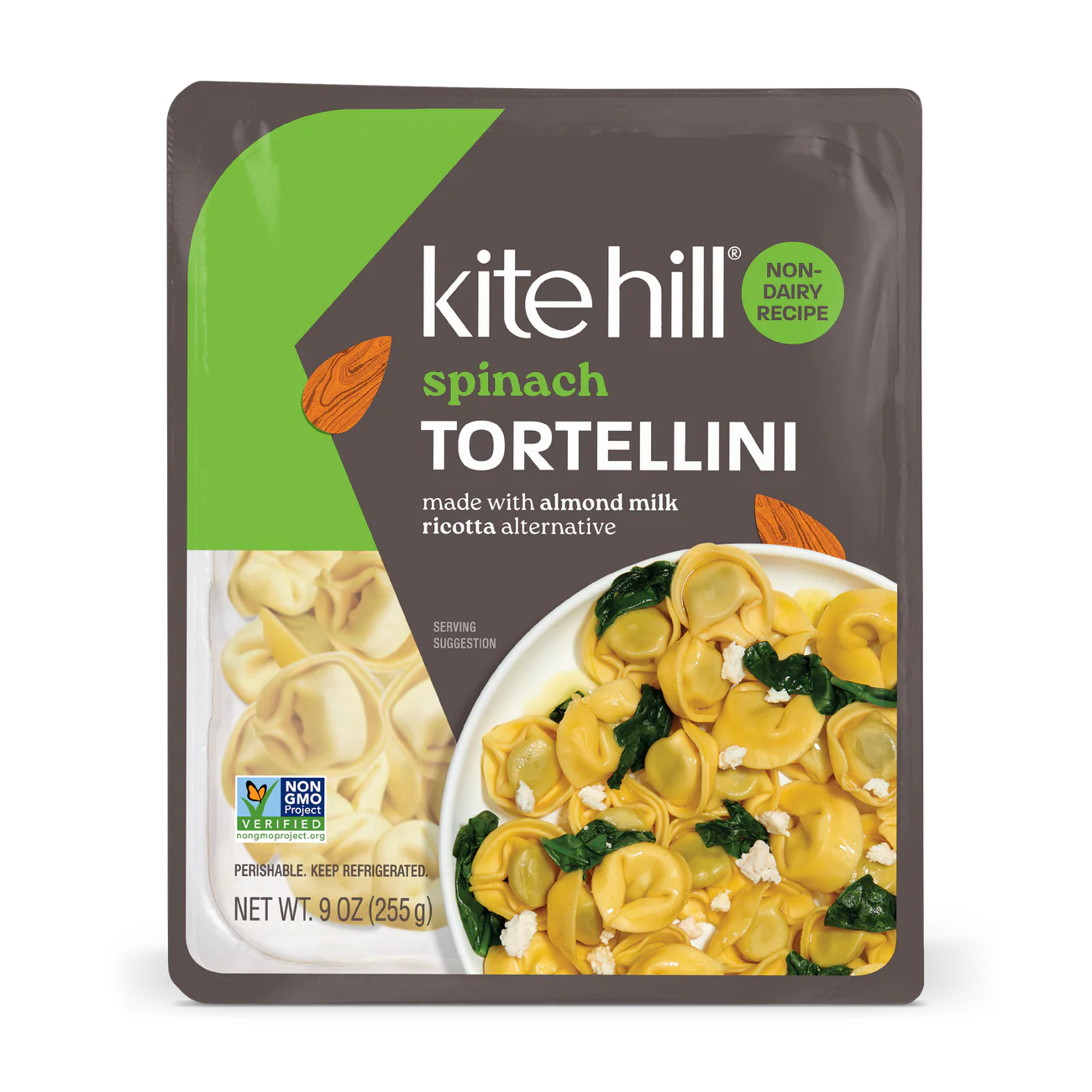 Kite Hill Spinach Ricotta Tortellini - 255g
