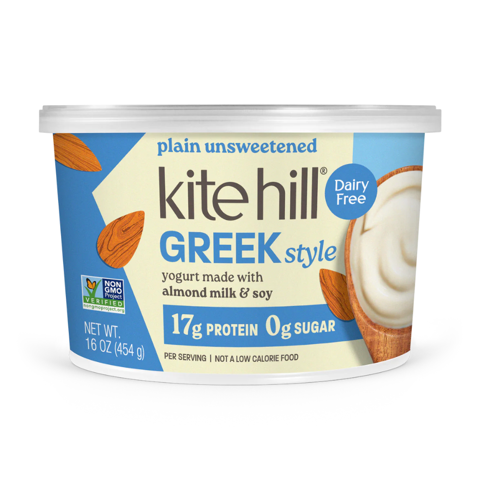 Kite Hill Unsweetened Plain Greek Yogurt - 454g